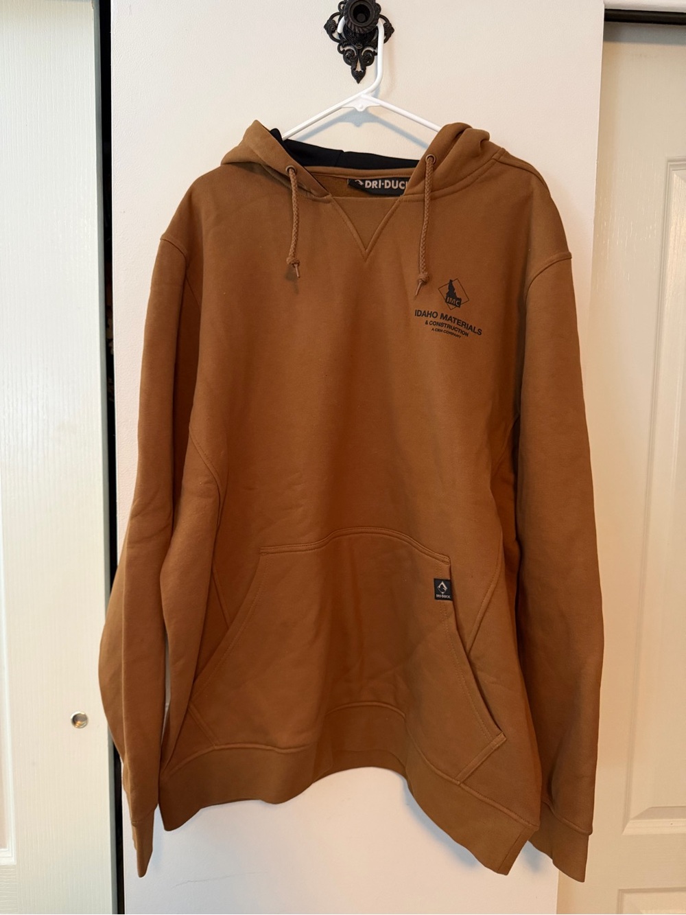 Brown Dri-Duck Hooded Sweatshirt